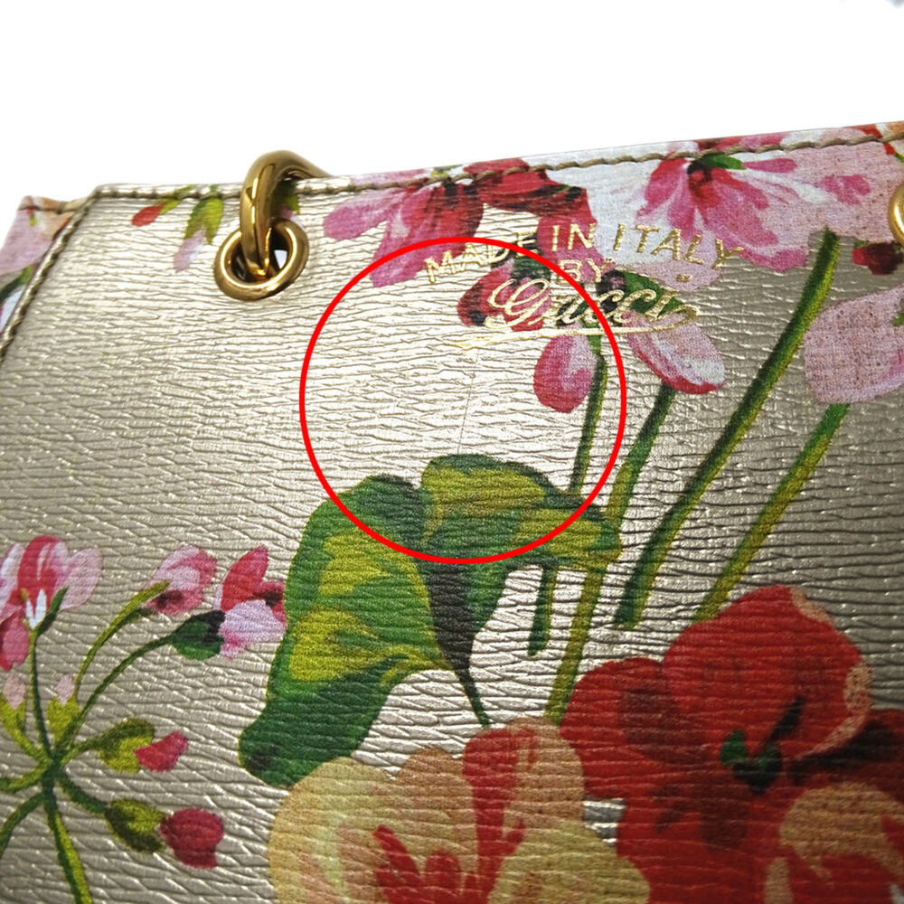 GUCCI Authentic Gold Leather Bamboo Shoulder Bag - Picture 10 of 14
